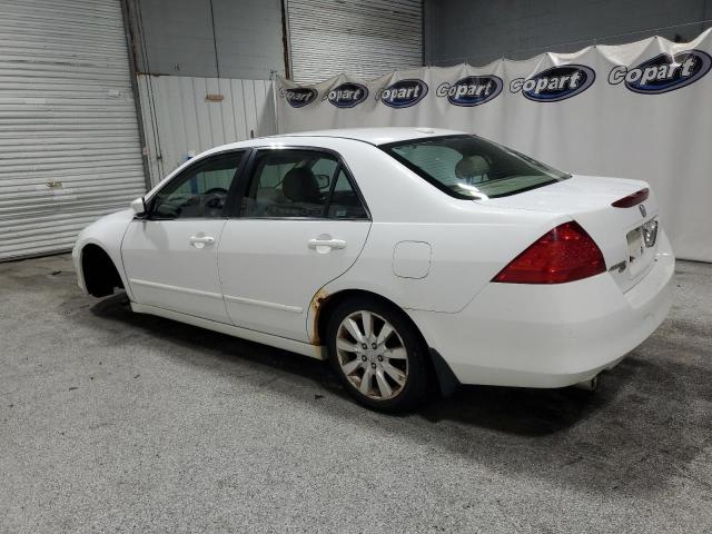 1HGCM66546A010803 - 2006 HONDA ACCORD EX WHITE photo 2