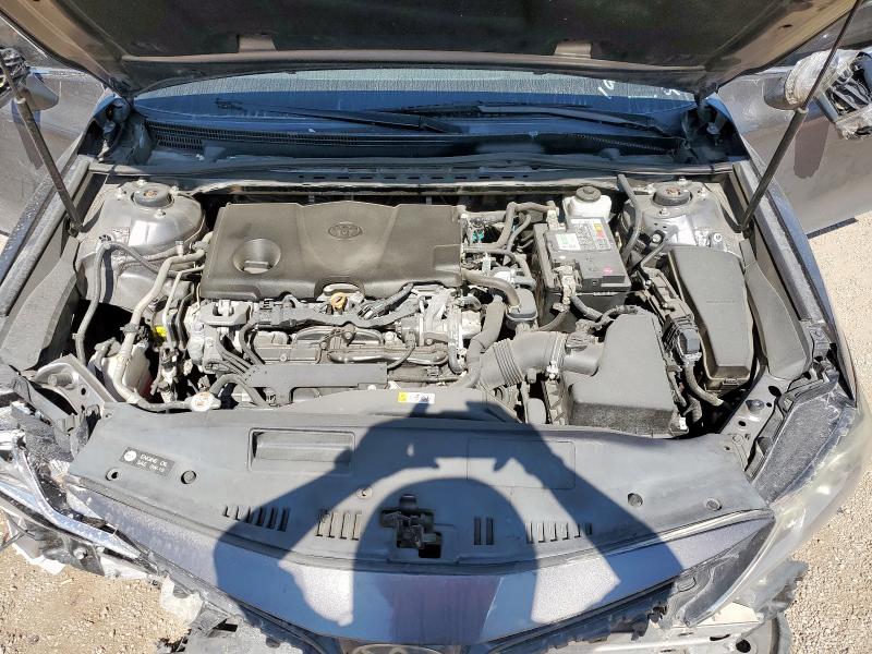 4T1B11HK7KU253387 - 2019 TOYOTA CAMRY L GRAY photo 11