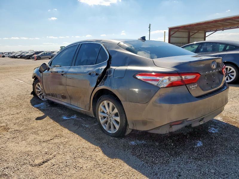 4T1B11HK7KU253387 - 2019 TOYOTA CAMRY L GRAY photo 2