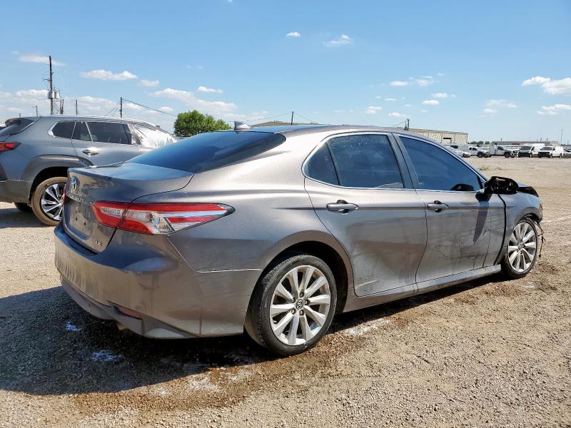 4T1B11HK7KU253387 - 2019 TOYOTA CAMRY L GRAY photo 3