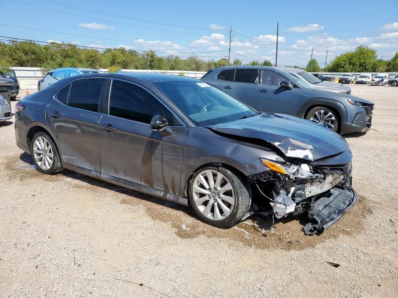 4T1B11HK7KU253387 - 2019 TOYOTA CAMRY L GRAY photo 4