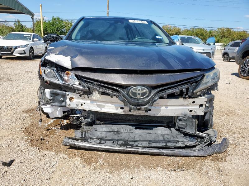 4T1B11HK7KU253387 - 2019 TOYOTA CAMRY L GRAY photo 5