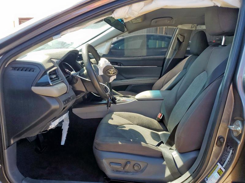 4T1B11HK7KU253387 - 2019 TOYOTA CAMRY L GRAY photo 7