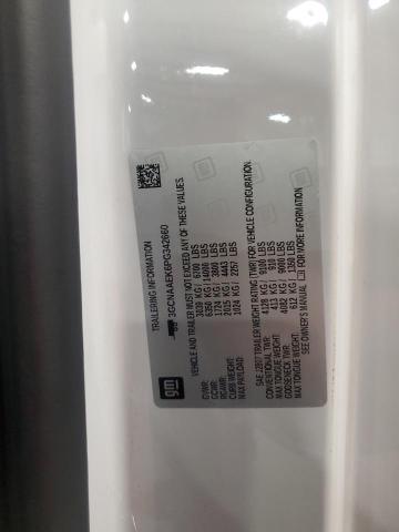 3GCNAAEK6PG342660 - 2023 CHEVROLET SILVERADO C1500 თეთრი ფოტო 12