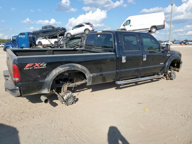 1FTSW21P96EC91480 - 2006 FORD F250 SUPER DUTY 黑色 照片 3