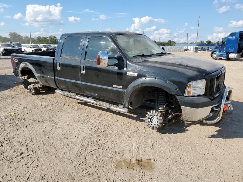 1FTSW21P96EC91480 - 2006 FORD F250 SUPER DUTY 黑色 照片 4