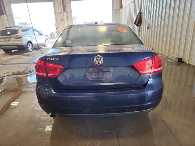1VWAH7A33DC099378 - 2013 VOLKSWAGEN PASSAT S BLUE photo 6