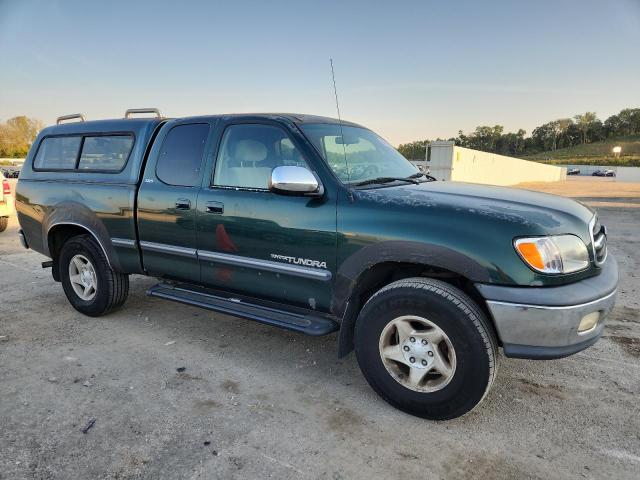 5TBRT34171S128570 - 2001 TOYOTA TUNDRA ACCESS CAB Zielony zdjęcie 4