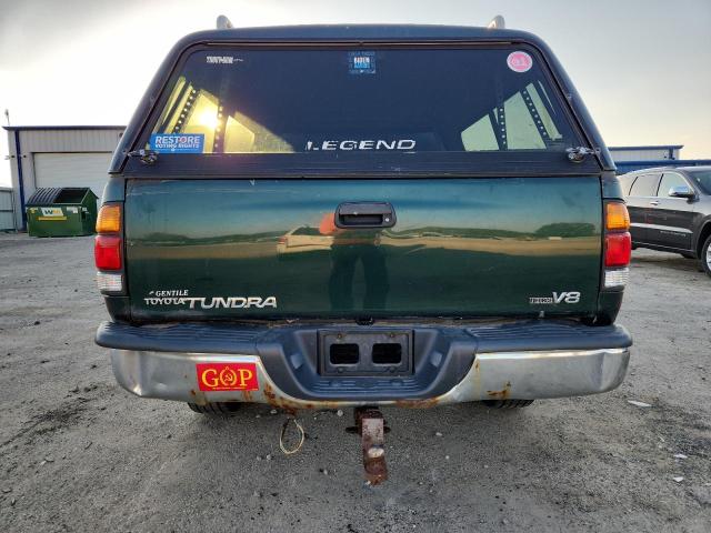 5TBRT34171S128570 - 2001 TOYOTA TUNDRA ACCESS CAB Zielony zdjęcie 6