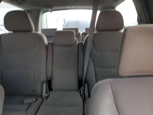 5FNRL38489B038582 - 2009 HONDA ODYSSEY EX BLUE photo 10