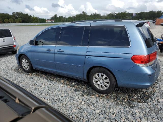 5FNRL38489B038582 - 2009 HONDA ODYSSEY EX BLUE photo 2