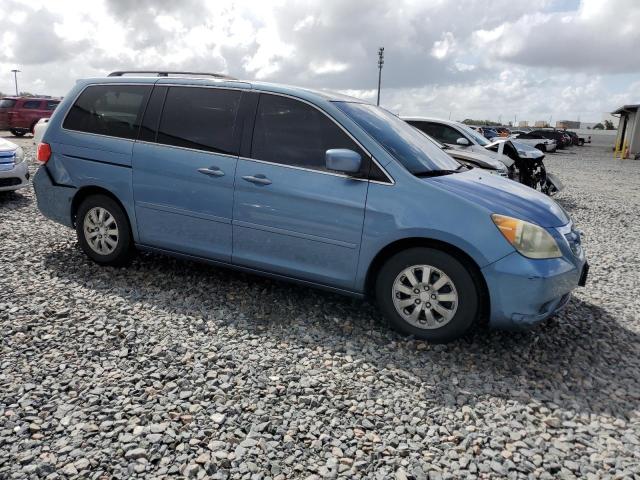 5FNRL38489B038582 - 2009 HONDA ODYSSEY EX BLUE photo 4