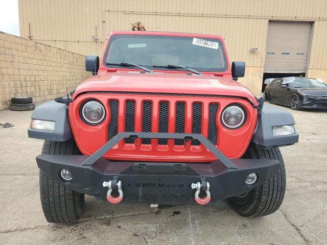 1C4HJXDN2JW204117 - 2018 JEEP WRANGLER UNLIMITED SPORT Rot Foto 5