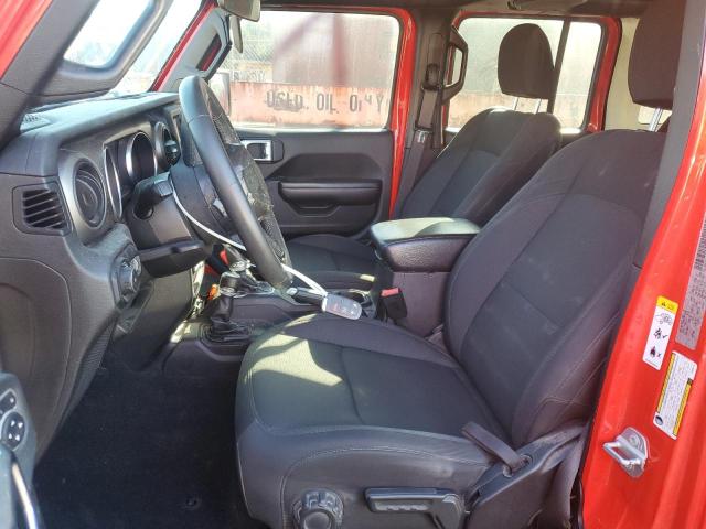 1C4HJXDN2JW204117 - 2018 JEEP WRANGLER UNLIMITED SPORT Rot Foto 7