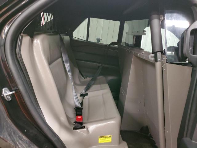 1FM5K8AB8NGB59230 - 2022 FORD EXPLORER POLICE INTERCEPTOR შავი ფოტო 11