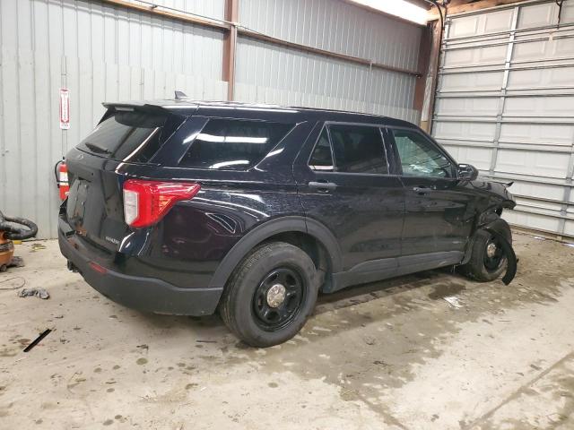 1FM5K8AB8NGB59230 - 2022 FORD EXPLORER POLICE INTERCEPTOR შავი ფოტო 3