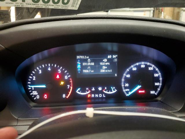 1FM5K8AB8NGB59230 - 2022 FORD EXPLORER POLICE INTERCEPTOR შავი ფოტო 9