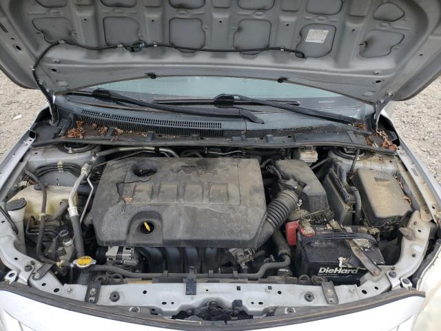 2T1BU4EE7BC552628 - 2011 TOYOTA COROLLA BASE 银色 照片 11