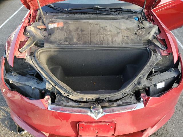 5YJSA1E20GF169453 - 2016 TESLA MODEL S Бордовый фото 11
