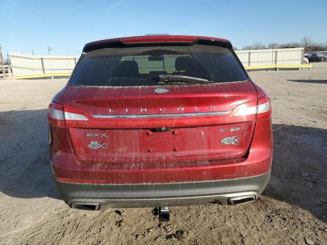 2LMTJ8LP2GBL38574 - 2016 LINCOLN MKX RESERVE RED photo 6