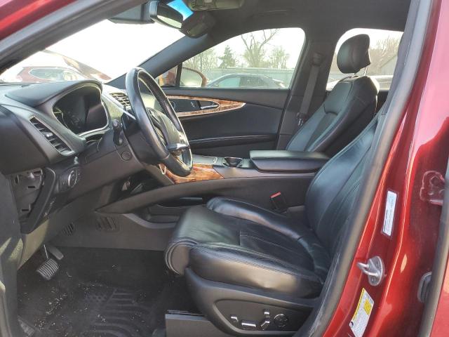 2LMTJ8LP2GBL38574 - 2016 LINCOLN MKX RESERVE RED photo 7