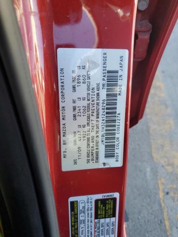 JM1BL1H32A1248296 - 2010 MAZDA SPEED 3 红色 照片 13