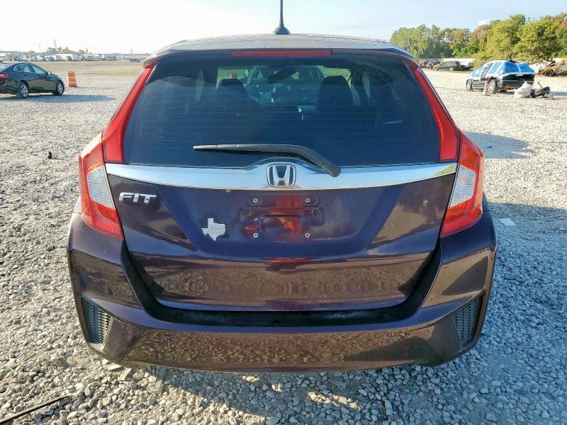 3HGGK5H96GM704141 - 2016 HONDA FIT EX Բորդո լուսանկար 6