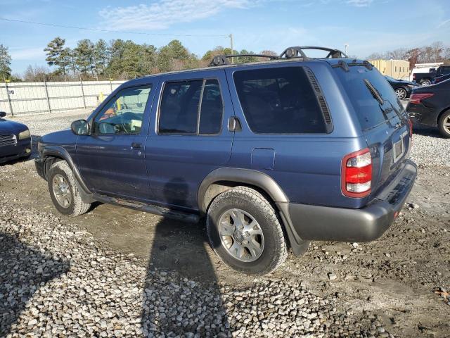 JN8AR07Y8YW398772 - 2000 NISSAN PATHFINDER LE BLUE photo 2