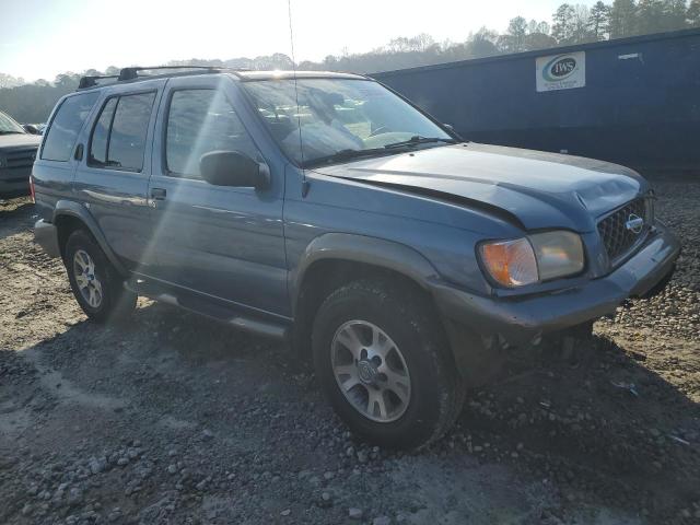 JN8AR07Y8YW398772 - 2000 NISSAN PATHFINDER LE BLUE photo 4