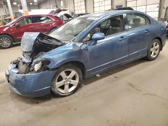2HGFA16968H505732 - 2008 HONDA CIVIC EXL 蓝色 照片 1