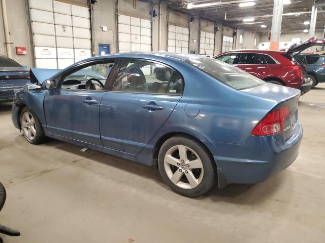 2HGFA16968H505732 - 2008 HONDA CIVIC EXL 蓝色 照片 2