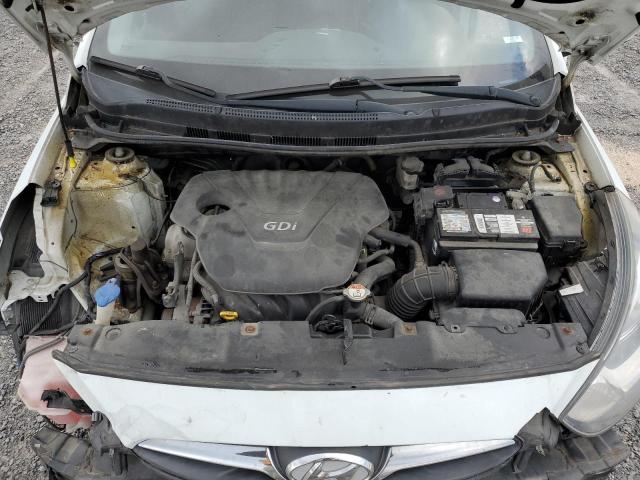 KMHCT5AE7EU152056 - 2014 HYUNDAI ACCENT GLS WHITE photo 11