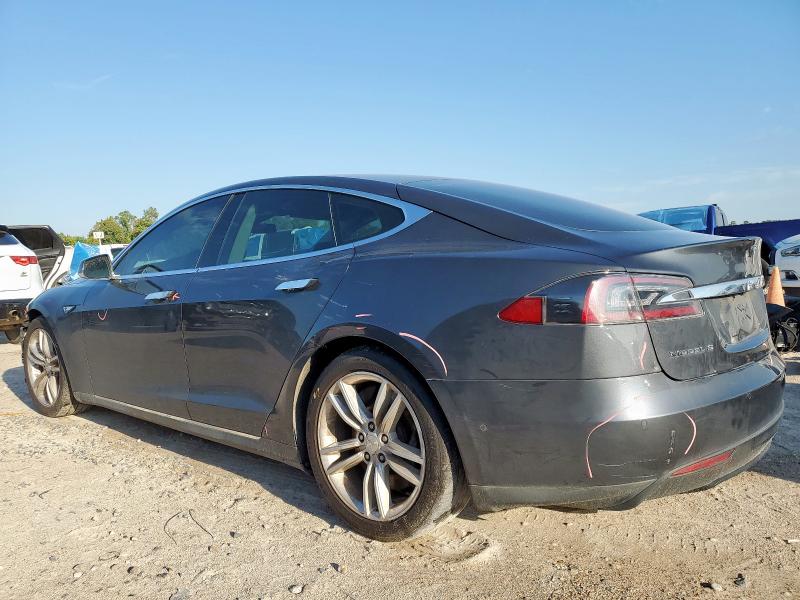 5YJSA1E24FF114924 - 2015 TESLA MODEL S 灰色 照片 2