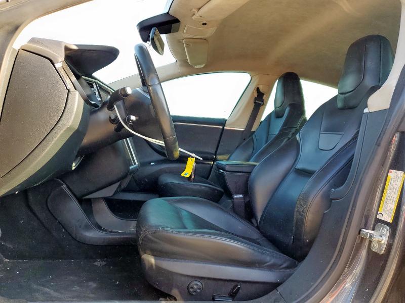 5YJSA1E24FF114924 - 2015 TESLA MODEL S 灰色 照片 7