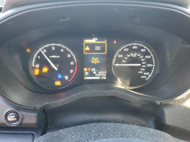 JF2SKADCXLH463929 - 2020 SUBARU FORESTER SILVER photo 9