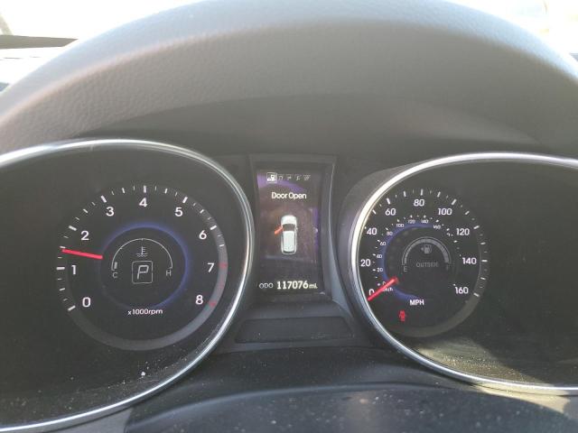 5XYZUDLB7DG076766 - 2013 HYUNDAI SANTA FE S WHITE photo 9