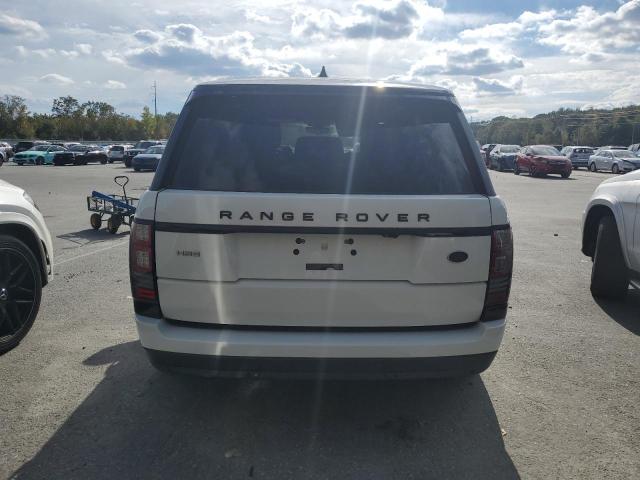 SALGS2FV2HA342264 - 2017 LAND ROVER RANGE ROVE HSE WHITE photo 6