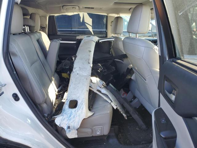 5TDJKRFH3ES065915 - 2014 TOYOTA HIGHLANDER XLE WHITE photo 11