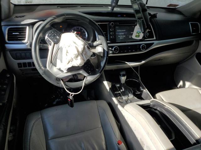 5TDJKRFH3ES065915 - 2014 TOYOTA HIGHLANDER XLE WHITE photo 8