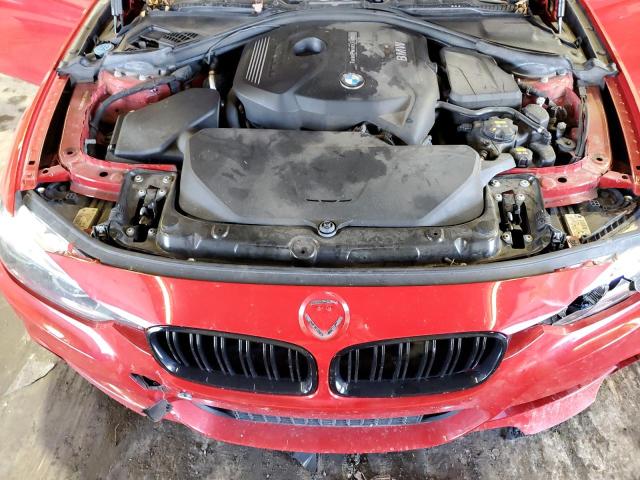 WBA8D9G55JNU68711 - 2018 BMW 330 XI 红色 照片 11