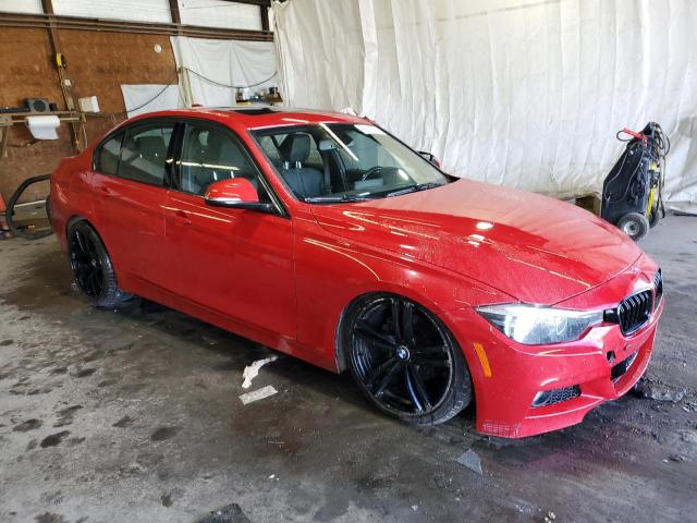 WBA8D9G55JNU68711 - 2018 BMW 330 XI 红色 照片 4