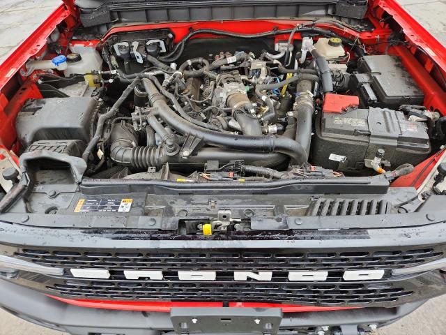 1FMDE5CP6PLB33021 - 2023 FORD BRONCO BASE RED photo 12