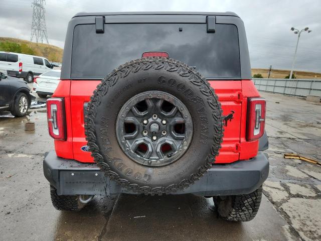 1FMDE5CP6PLB33021 - 2023 FORD BRONCO BASE RED photo 6
