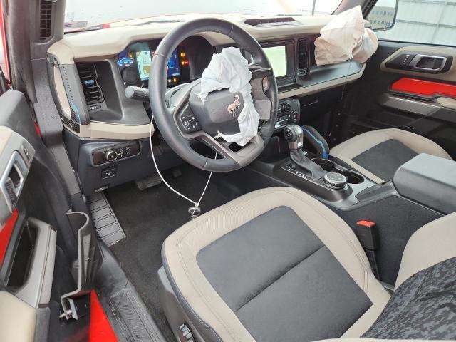 1FMDE5CP6PLB33021 - 2023 FORD BRONCO BASE RED photo 8