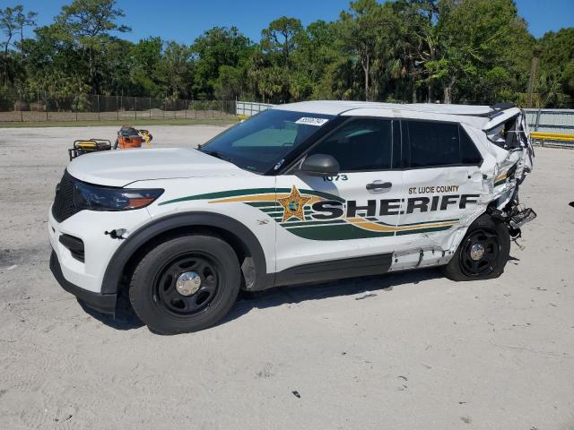 1FM5K8AB7MGC31694 - 2021 FORD EXPLORER POLICE INTERCEPTOR Ağ foto 1