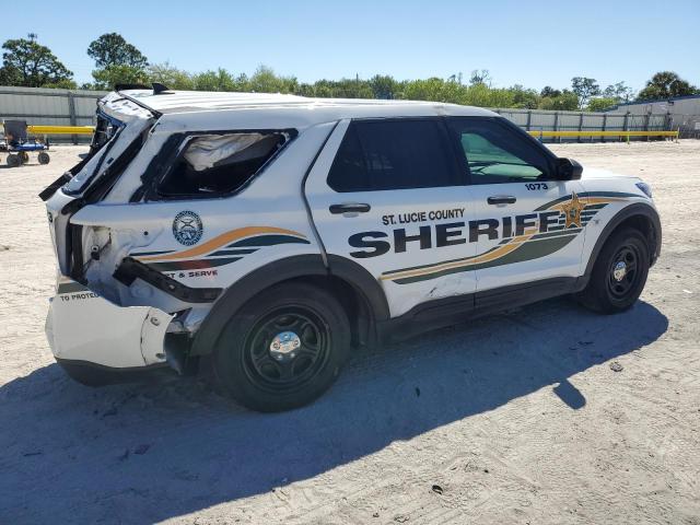 1FM5K8AB7MGC31694 - 2021 FORD EXPLORER POLICE INTERCEPTOR Ağ foto 3