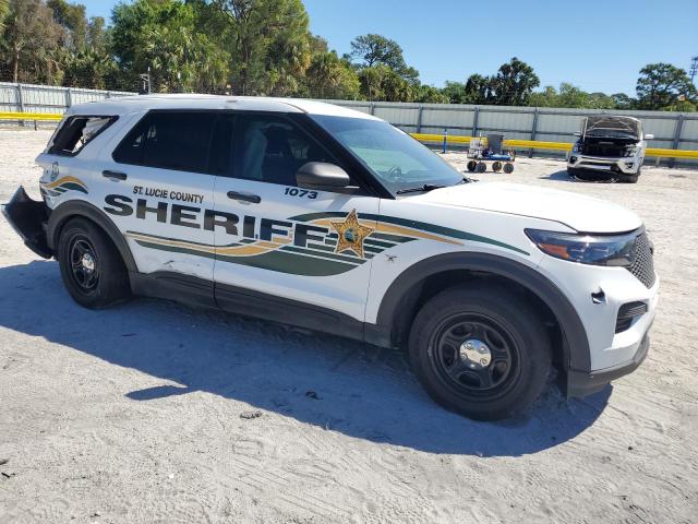 1FM5K8AB7MGC31694 - 2021 FORD EXPLORER POLICE INTERCEPTOR Ağ foto 4