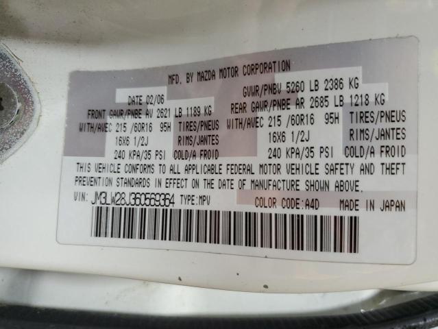 JM3LW28J360569364 - 2006 MAZDA MPV WAGON Ağ foto 14