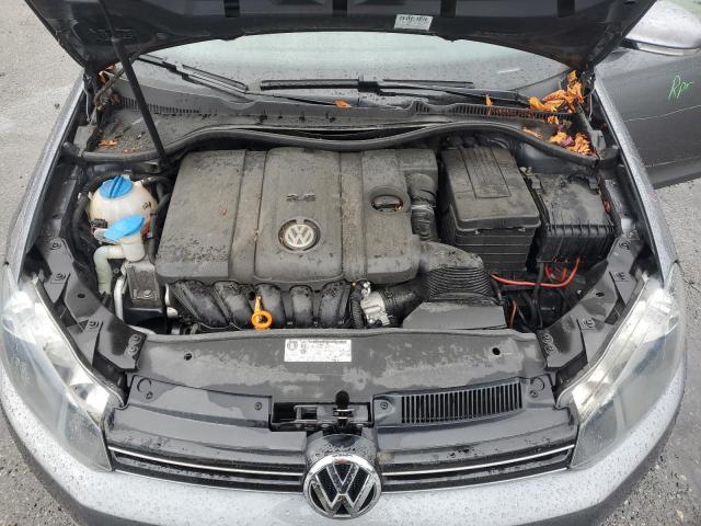 3VWPZ7AJ6BM616206 - 2011 VOLKSWAGEN JETTA S GRAY photo 12