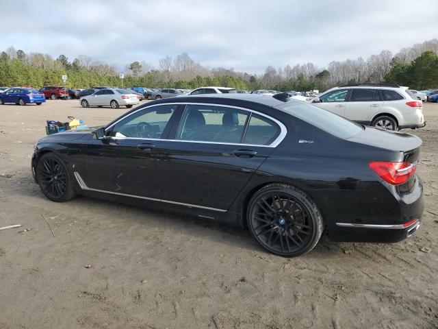 WBA7J2C53JG938434 - 2018 BMW 740 XE BLACK photo 2